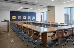 MOTUS tables in Paldao and Brushed Aluminum result in an executive meeting room that is as beautiful as it is functional. thumbnail